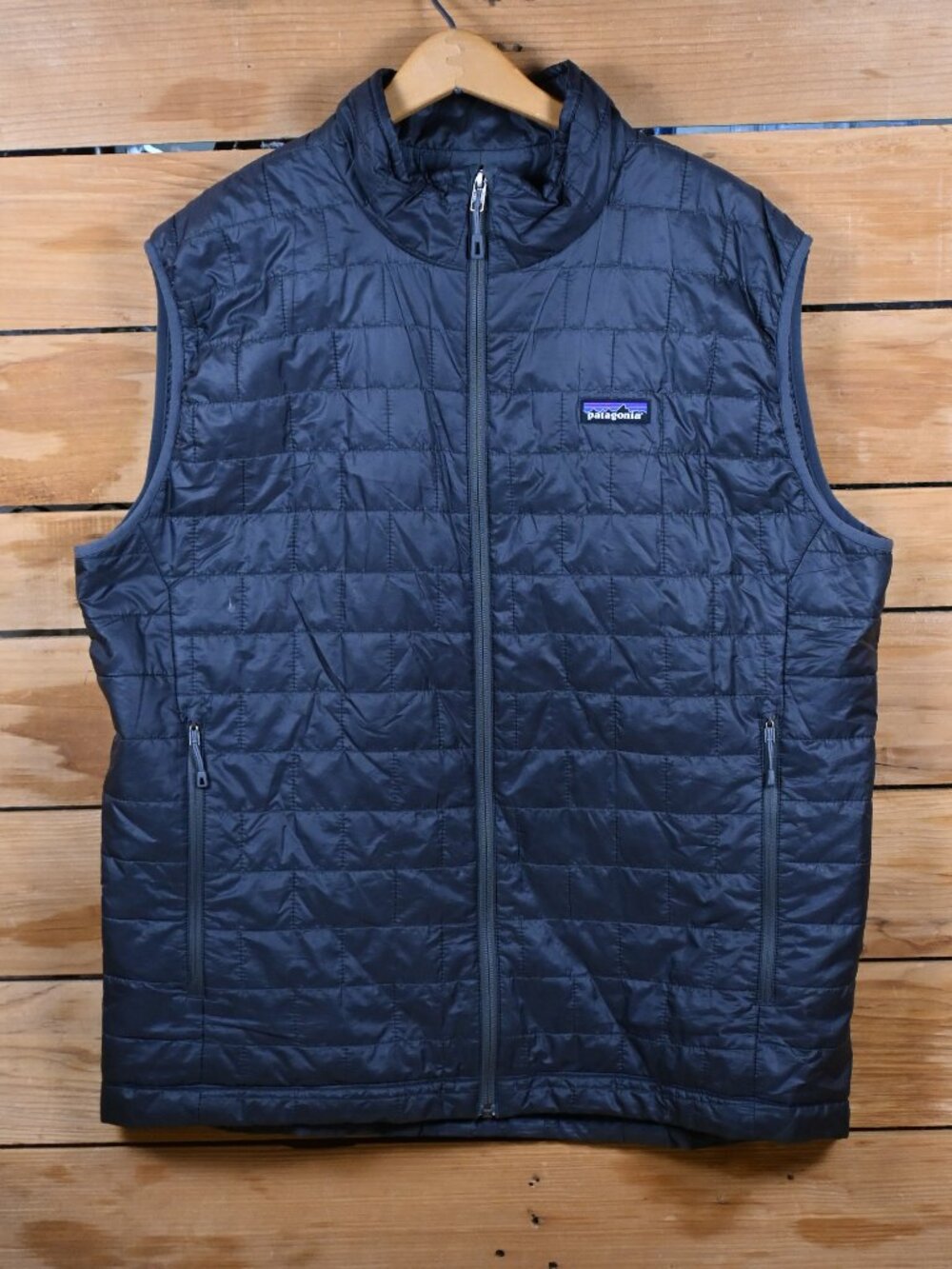 Patagonia Nano Puff Packable Insulated Vest in Forge Grey - Men's XL